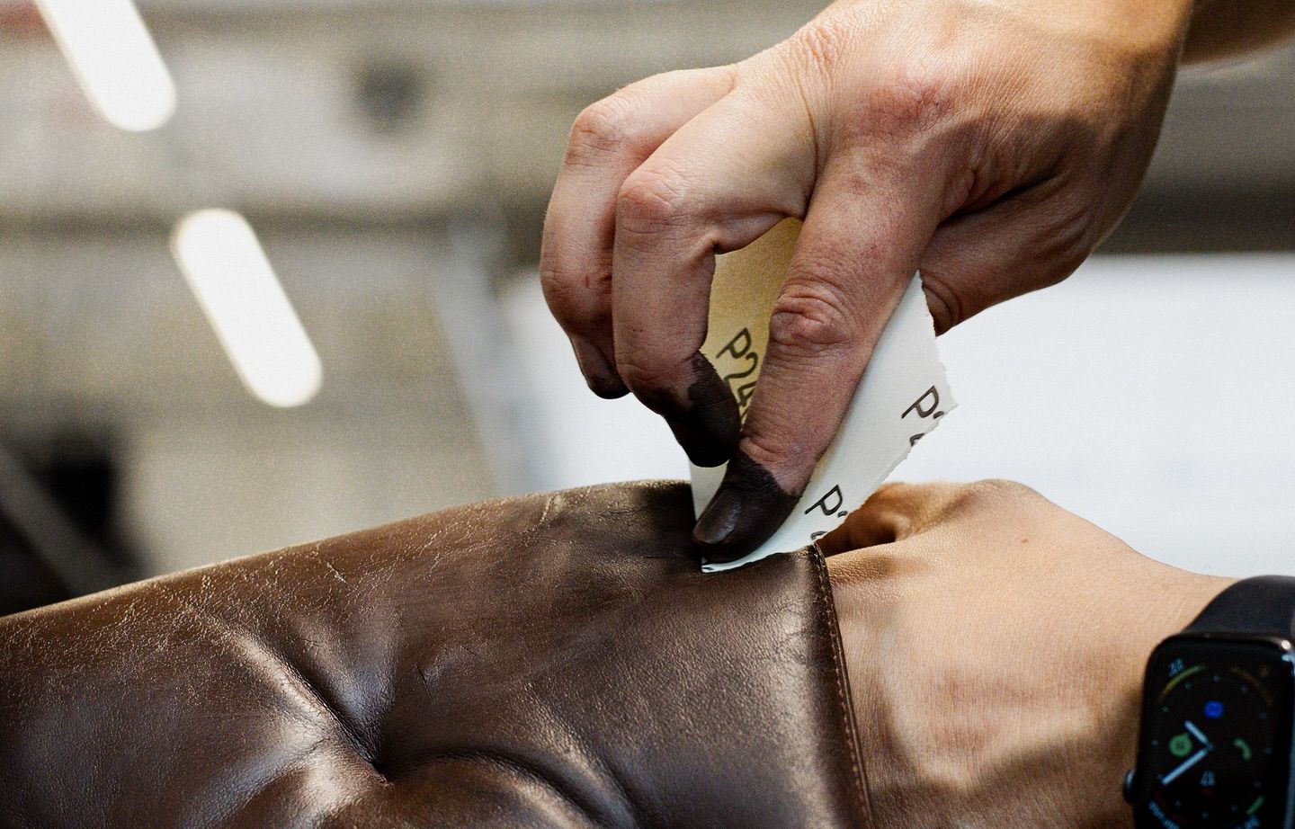 Møbelrestaurering av sofa